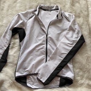 Cannondale white zip up jacket